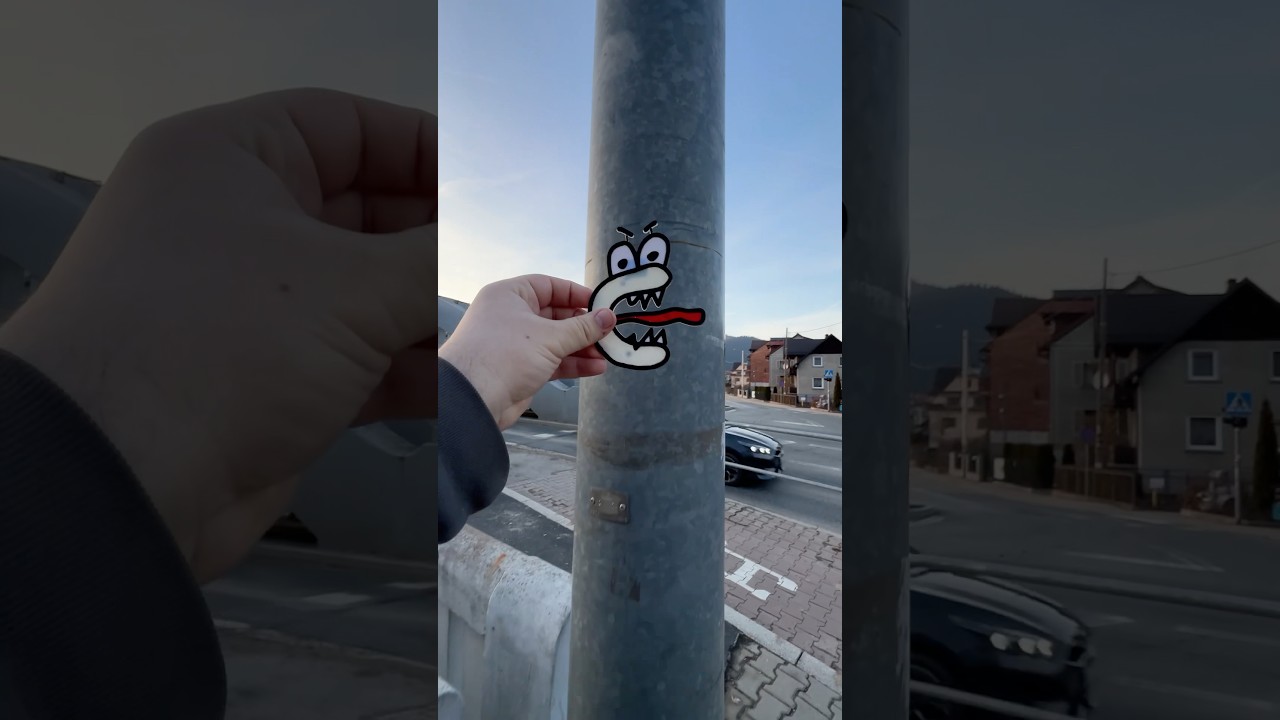 No i kolejny! Magnes zostawiony! W Krościenku nad Dunajcem! Świeci w ciemności! DNRBT!