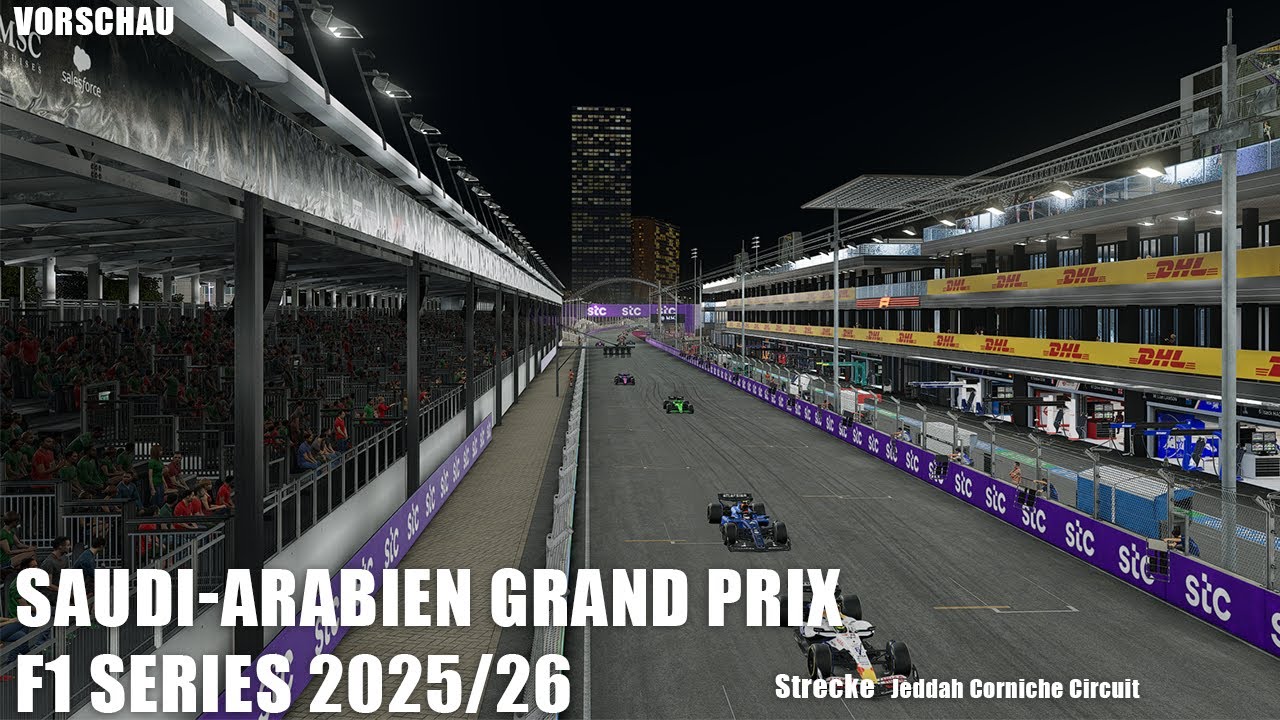 F1 SERIES 2025/26: SAUDI-ARABIEN GRAND PRIX (HIGHLIGHTS)