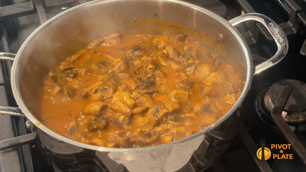 Restaurant style Mushroom Masala