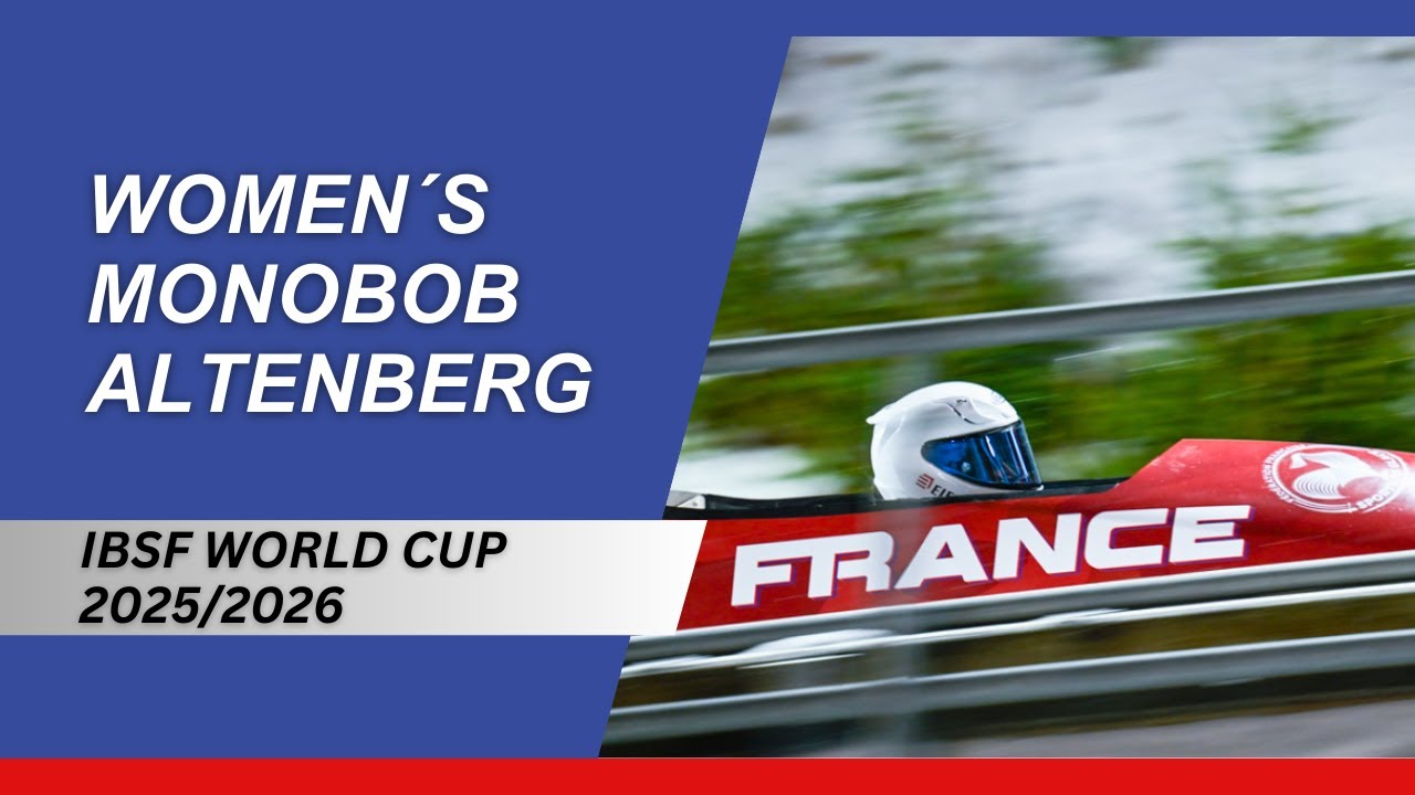 IBSF World Cup Altenberg - Women's Monobob - Heat 1