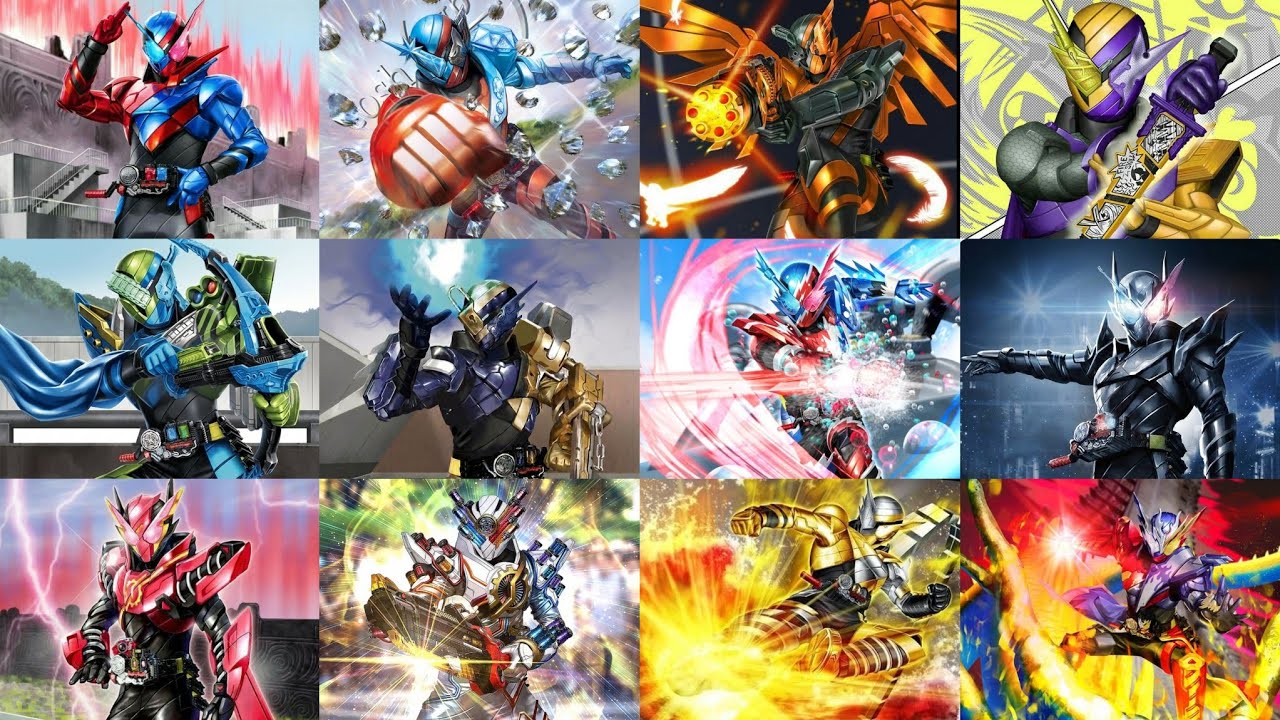Kamen Rider Build All Henshin, Forms & Finisher HD 60FPS