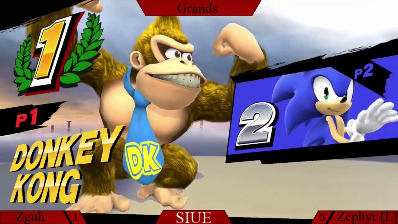 Zguh (Donkey Kong) v Zephyr (Sonic) Grand Finals