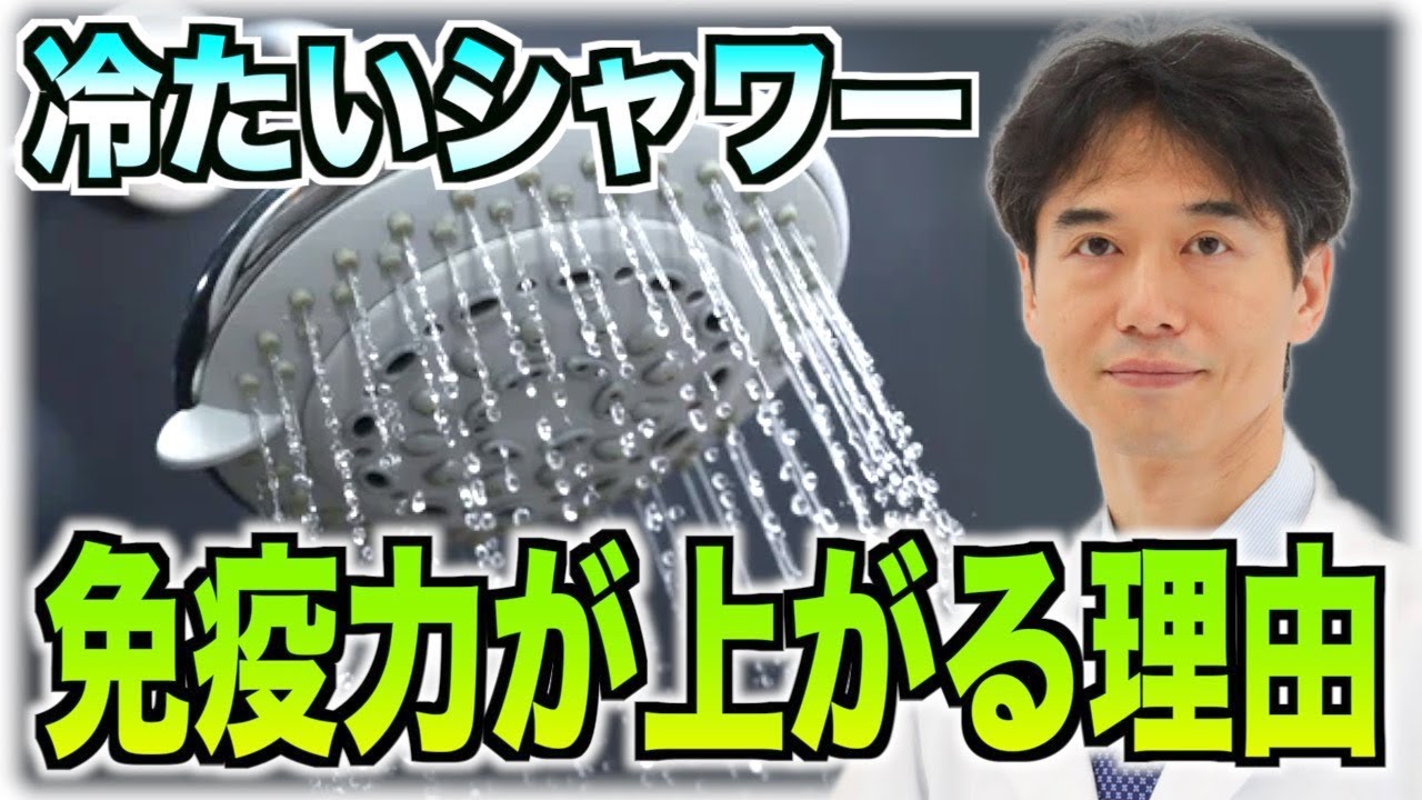 入浴の最後に冷たいシャワーを浴びることで得られる４つの健康効果【免疫力が向上】