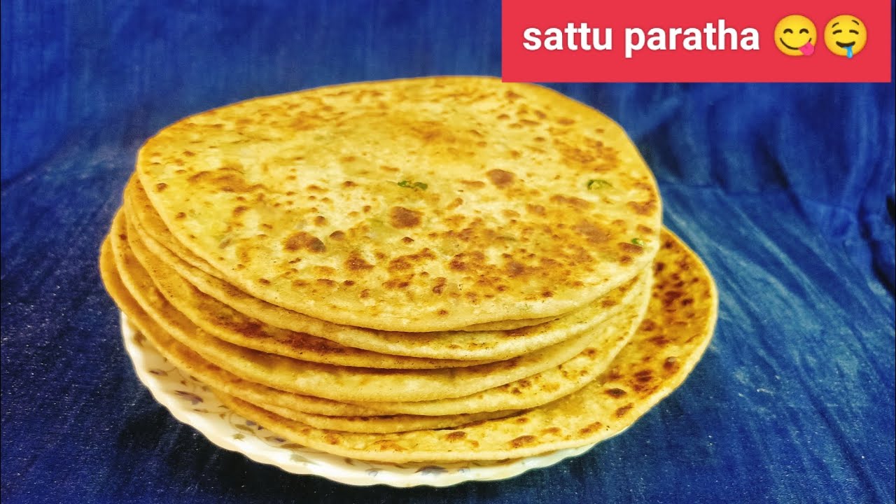 💥High Protein Sattu Paratha | Weight Loss Friendly Indian Recipe!Bihar Ka Mashhoor Sattu Paratha😋