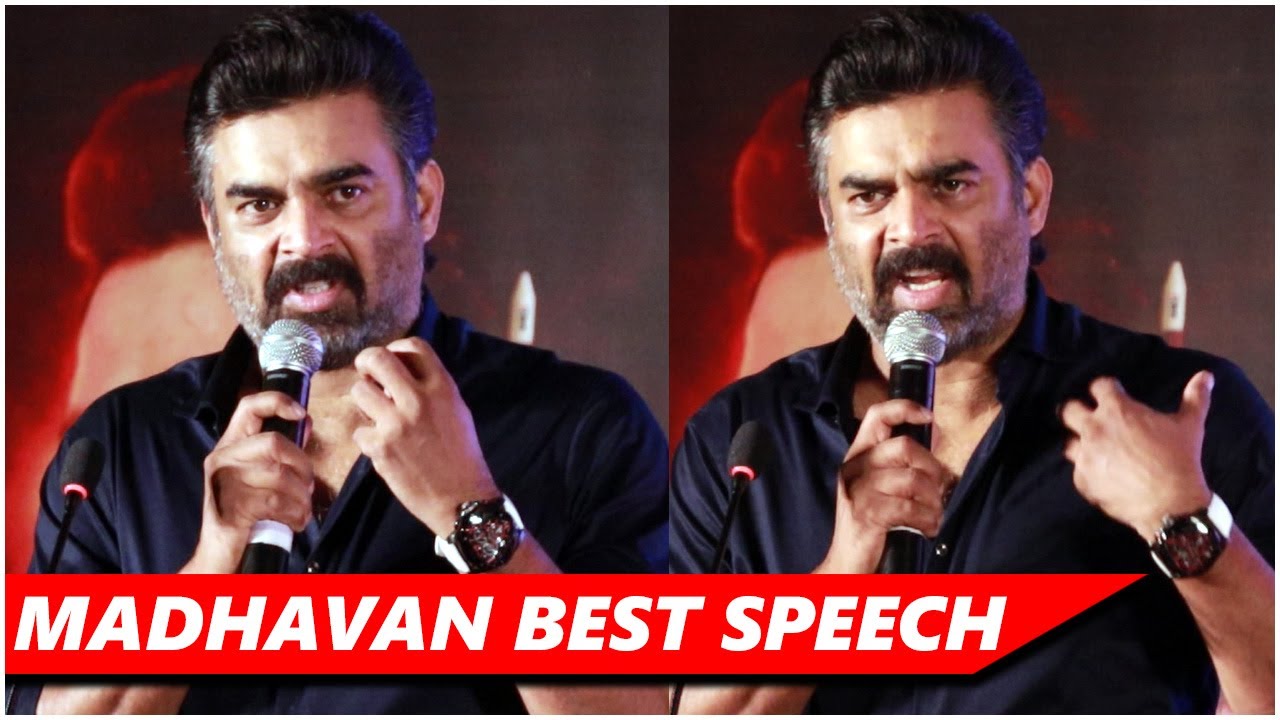 Actor Madhavan Best Speech Ever at Rocketry Movie Press Meet | Simran | Rocketry : The Nambi Effect