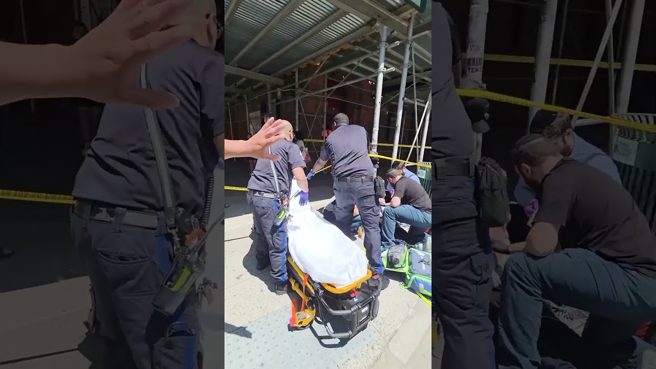 Video Shows Jewish Victim Clutching Chest After Upper West Side Screwdriver Attack #shorts