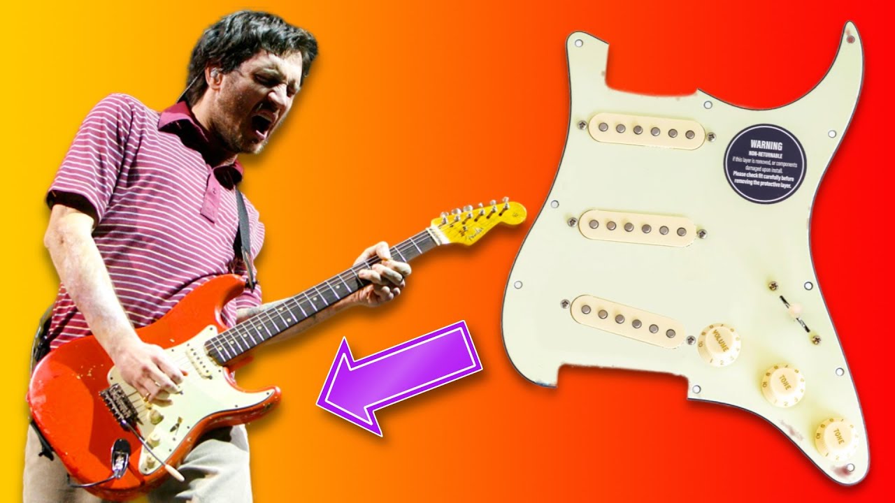 Installing a John  Frusciante Obsidian Wire Loaded Pickguard