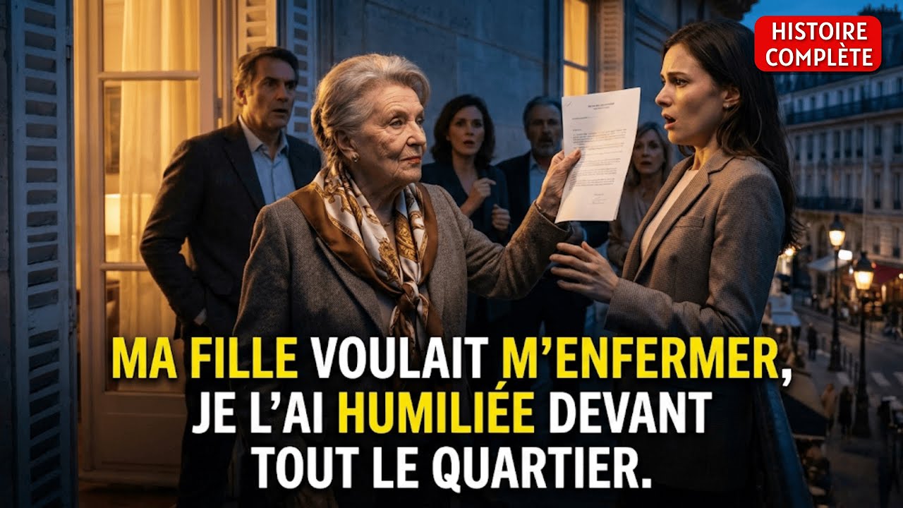"Elle perd la tête" : Ma fille voulait m'enfermer, j'ai ruiné son plan devant tout le quartier.