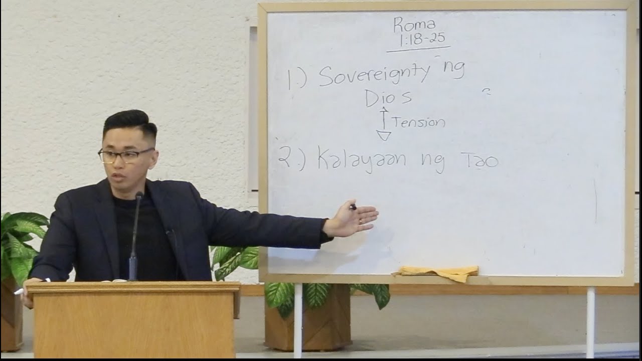 ANG GALIT NG DIOS MULA SA LANGIT (ROMA 1:18-32)