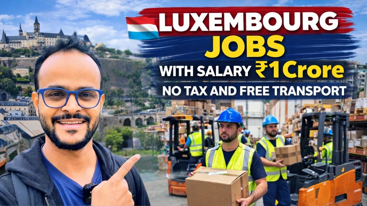 Luxembourg Jobs with ₹1 Crore Salary | Reality Check Explained | Tabrez Malik