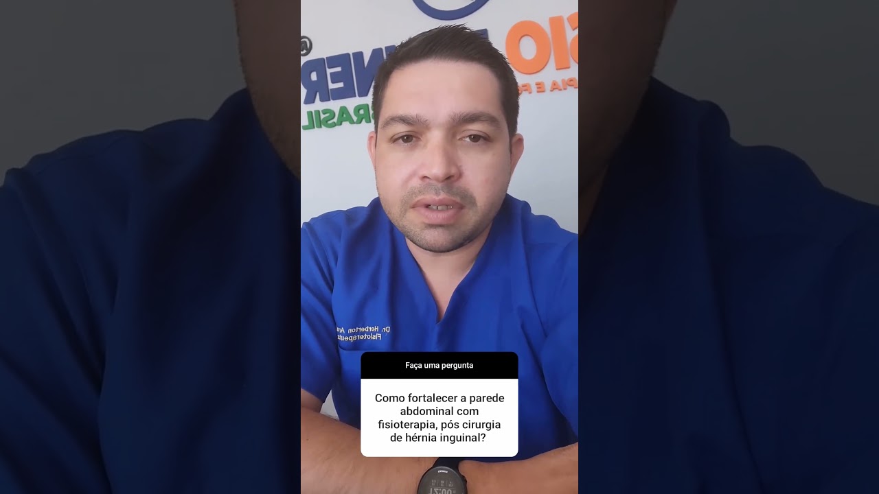 Cirurgia de h&eacute;rnia inguinal e a Fisioterapia #fisioterapia #natalrn #herniainguinal