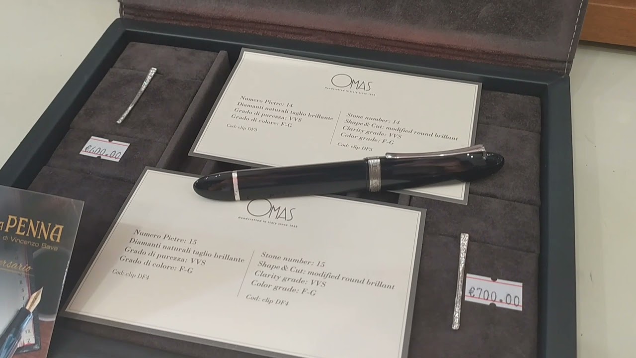 penna Omas 360 Mezzo diamanti