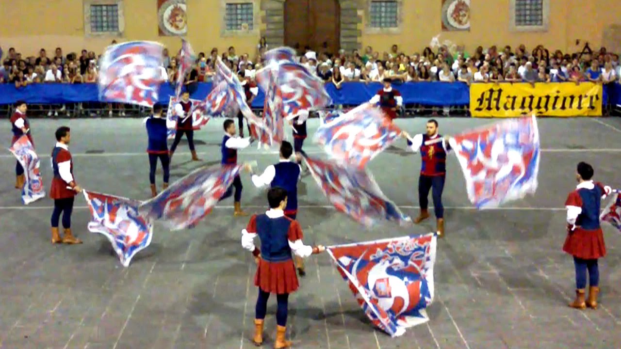 Sestiere Porta Romana Piccola Squadra Palio Sbandieratori Quintana 2015 2°  provvisorio