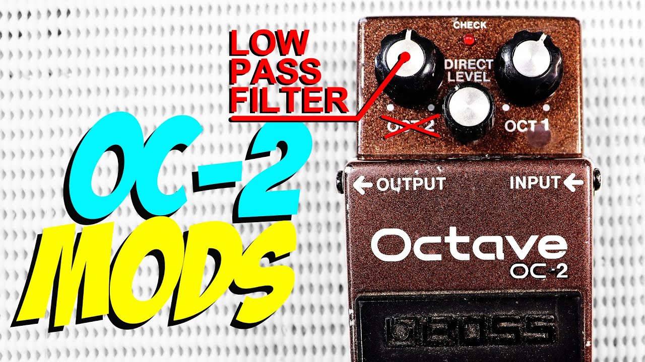 How To Mod A Boss OC2 Guitar Pedal (Part 1)