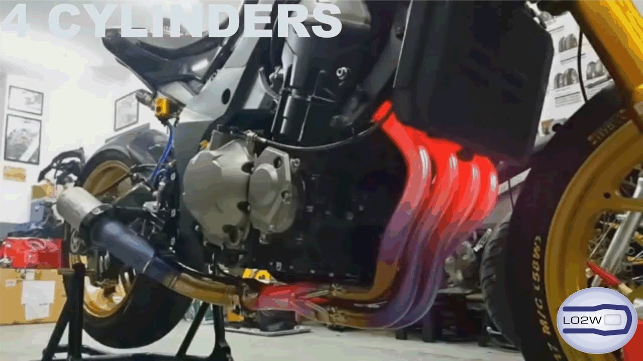 1 TO 8 Cylinders Bikes Exhaust Sound