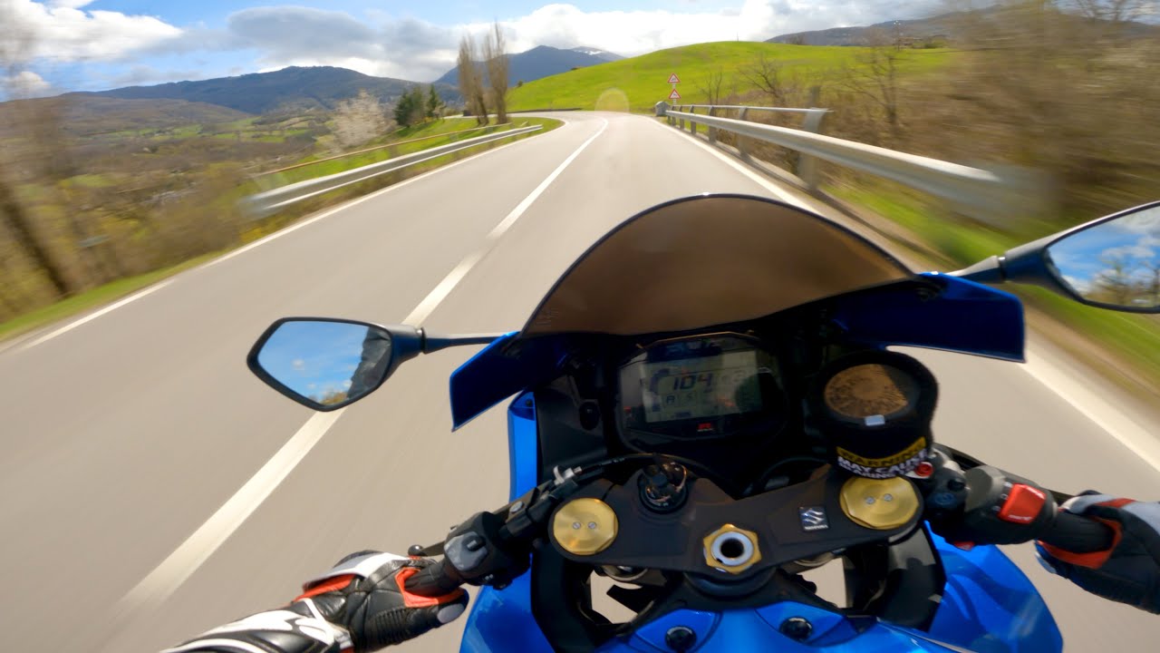 Suzuki GSXR 1000 | FULL THROTTLE to the Mountain [RAW 4K]