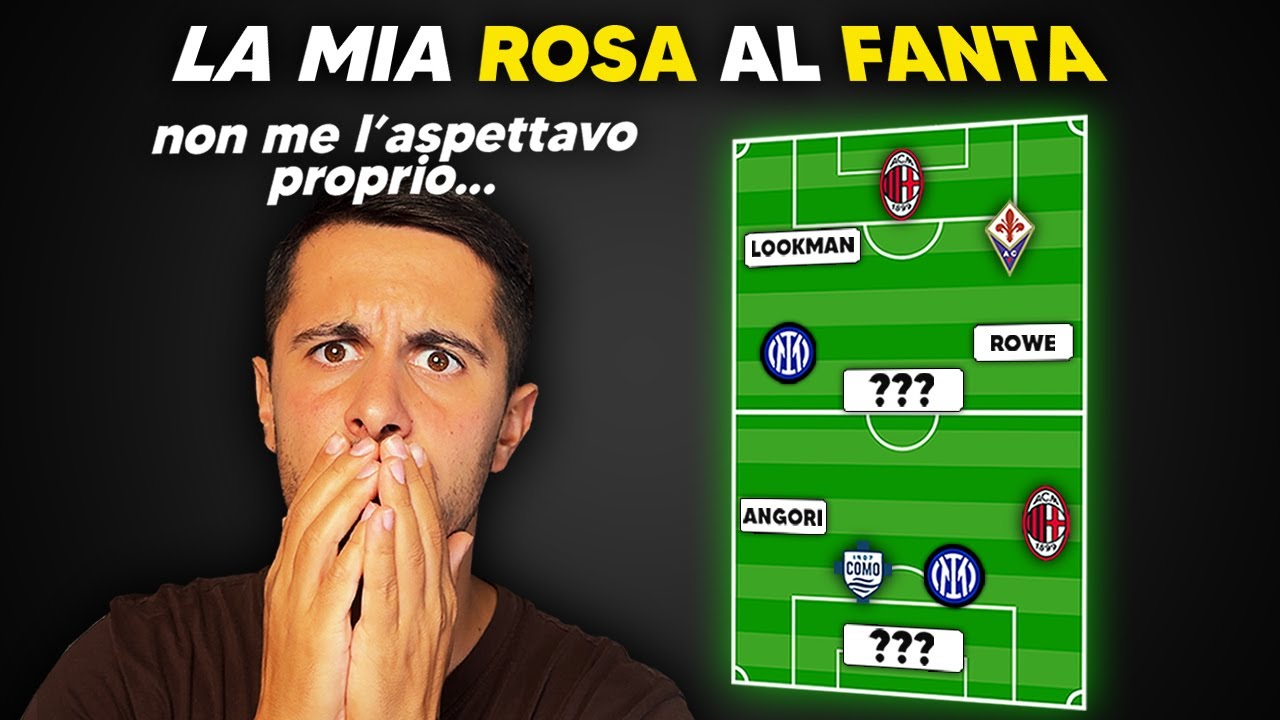 Un’asta del Fantacalcio MALEDETTA | La mia Rosa al Fanta 25/26