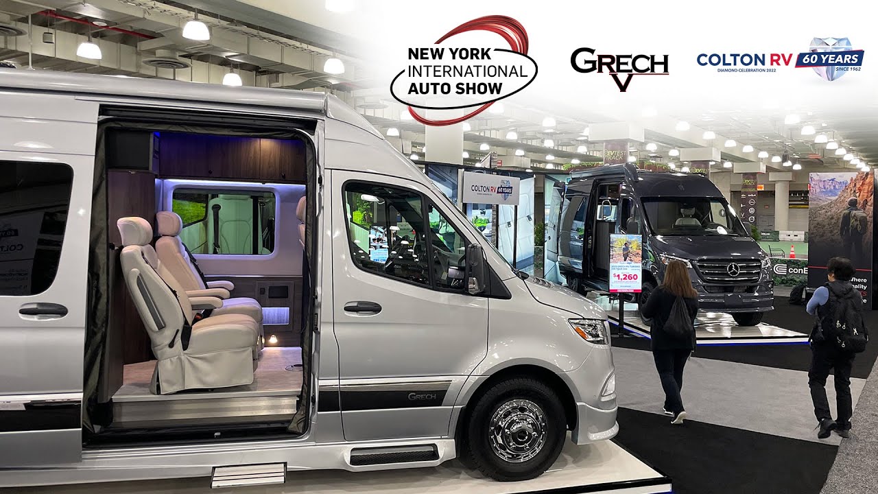 Tour Grech RV Class B Motorhomes at the 2022 New York Auto Show!