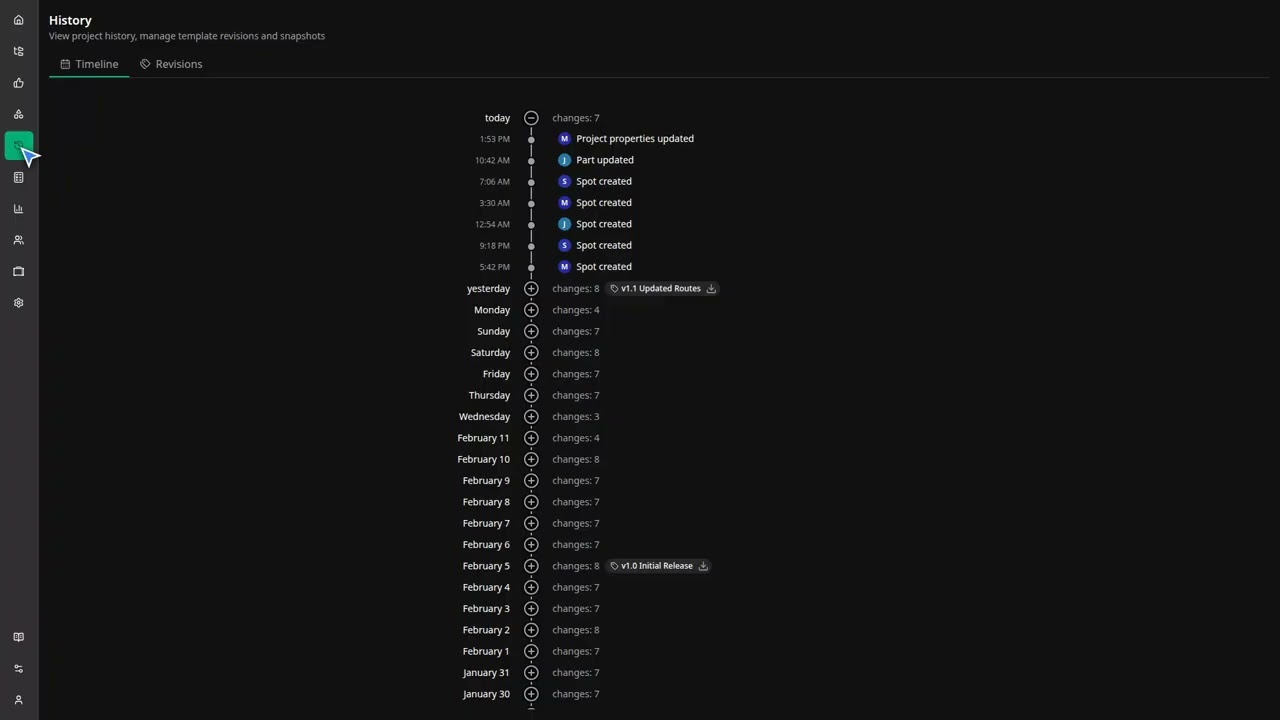 Template Versioning & Revisions