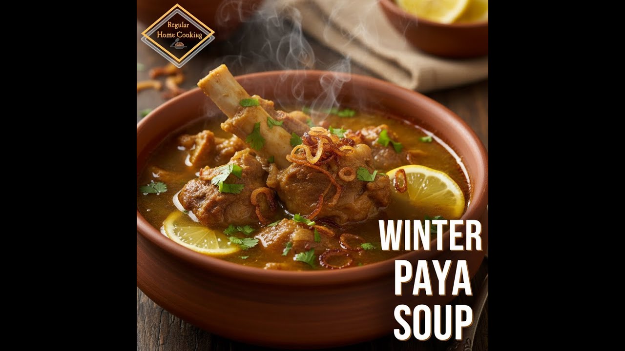 Sardiyon k liye mazedar paya yakhni | Trotters soup | Winter special