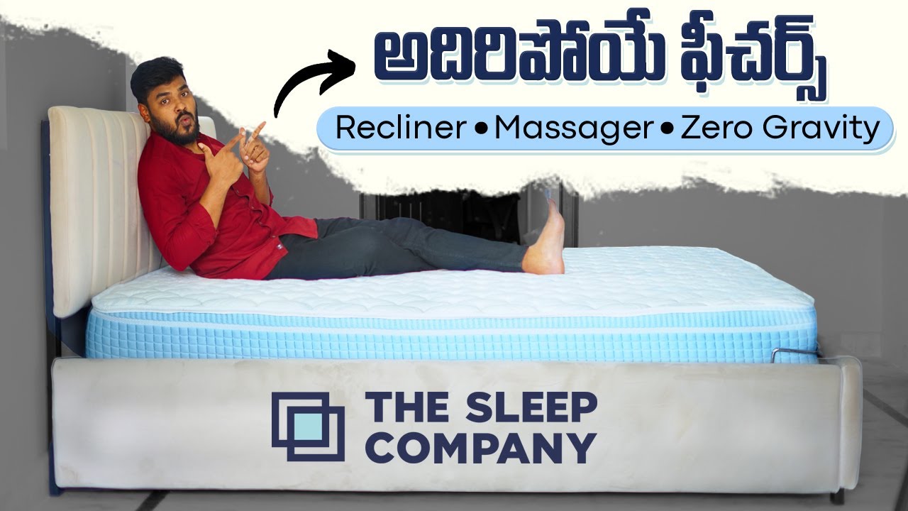 Smart Recliner Bed from The Sleep Company - Must Watch