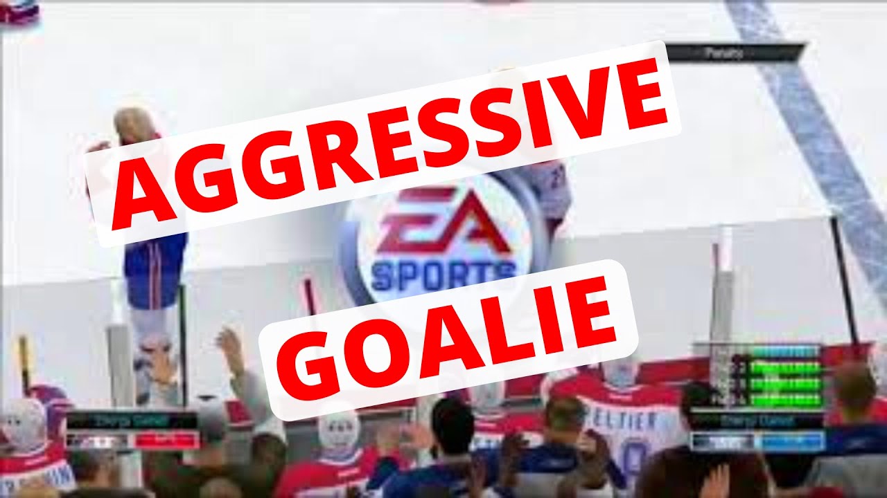 NHL 14 EASHL Fun #1 — АГРЕССИВНЫЙ ВРАТАРЬ