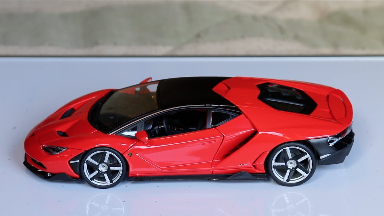 Обзор — Maisto Lamborghini Centenario в масштабе 1:18