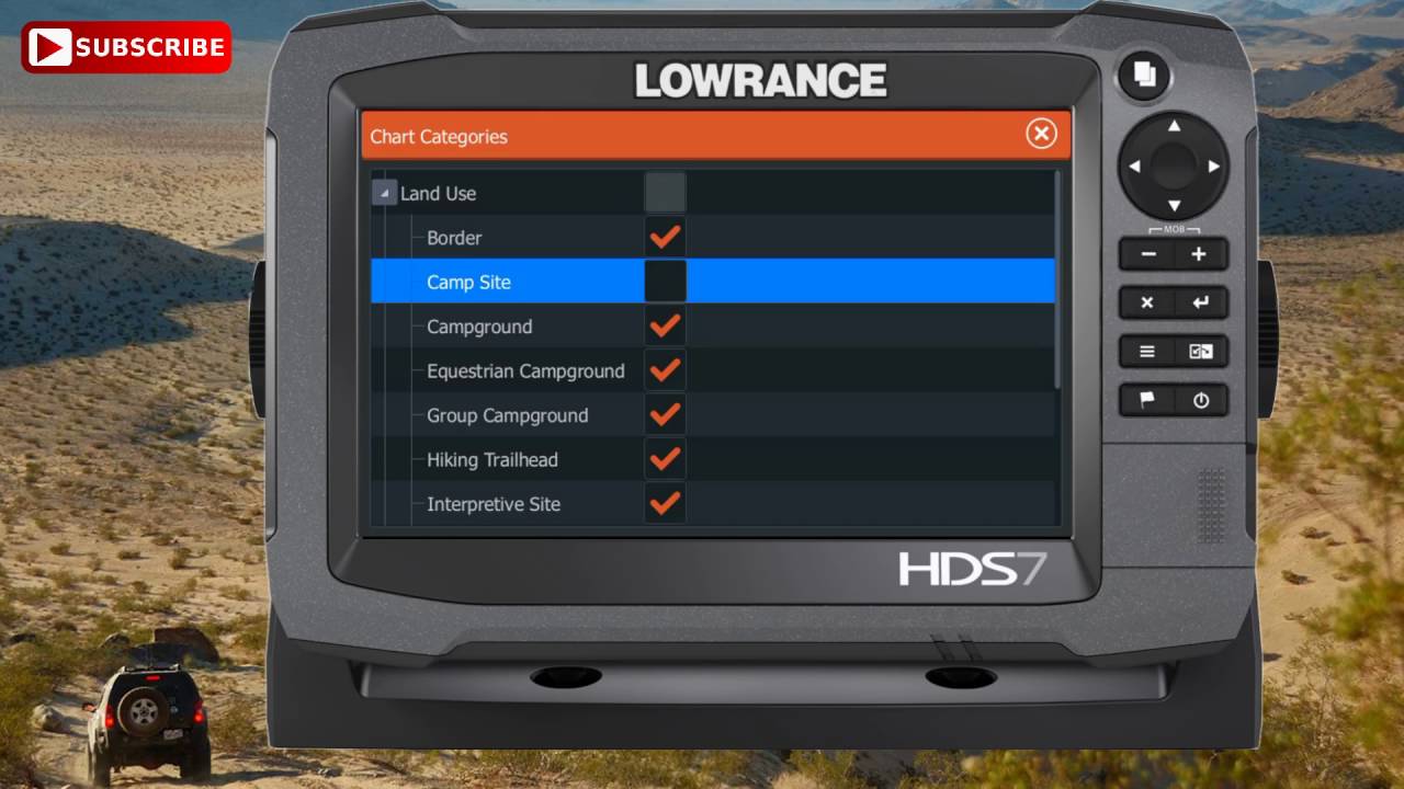 How To Enable & Disable Feature Categories on Lowrance HDS7 Gen3/Carbon for Off Road