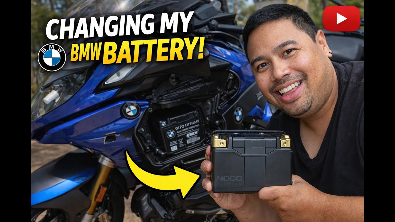 BMW R1250 RT Battery Replacement | Lithium Upgrade with NOCO NLP14