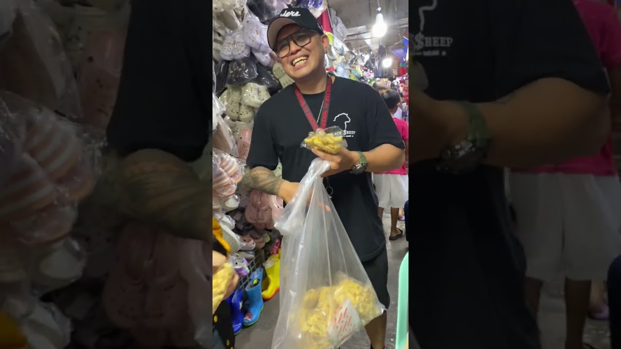 Nag benta ng chicharon para tulungan si kuya JR