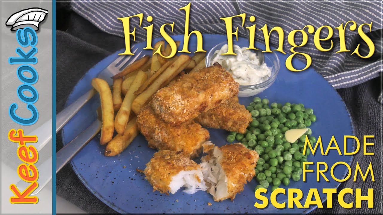 Homemade Fish Fingers | Fish Sticks From Scratch