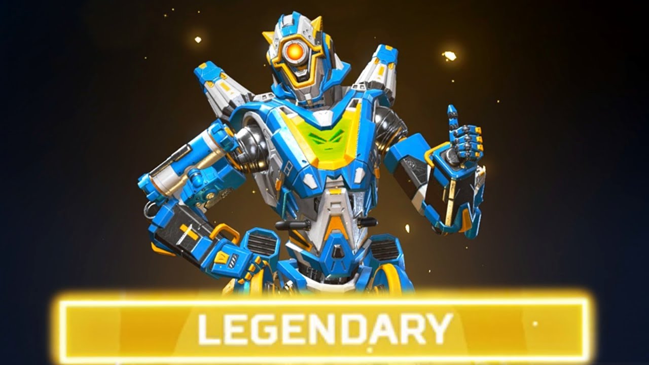 Finally using the COOLEST Pathfinder Skin in Apex Legends