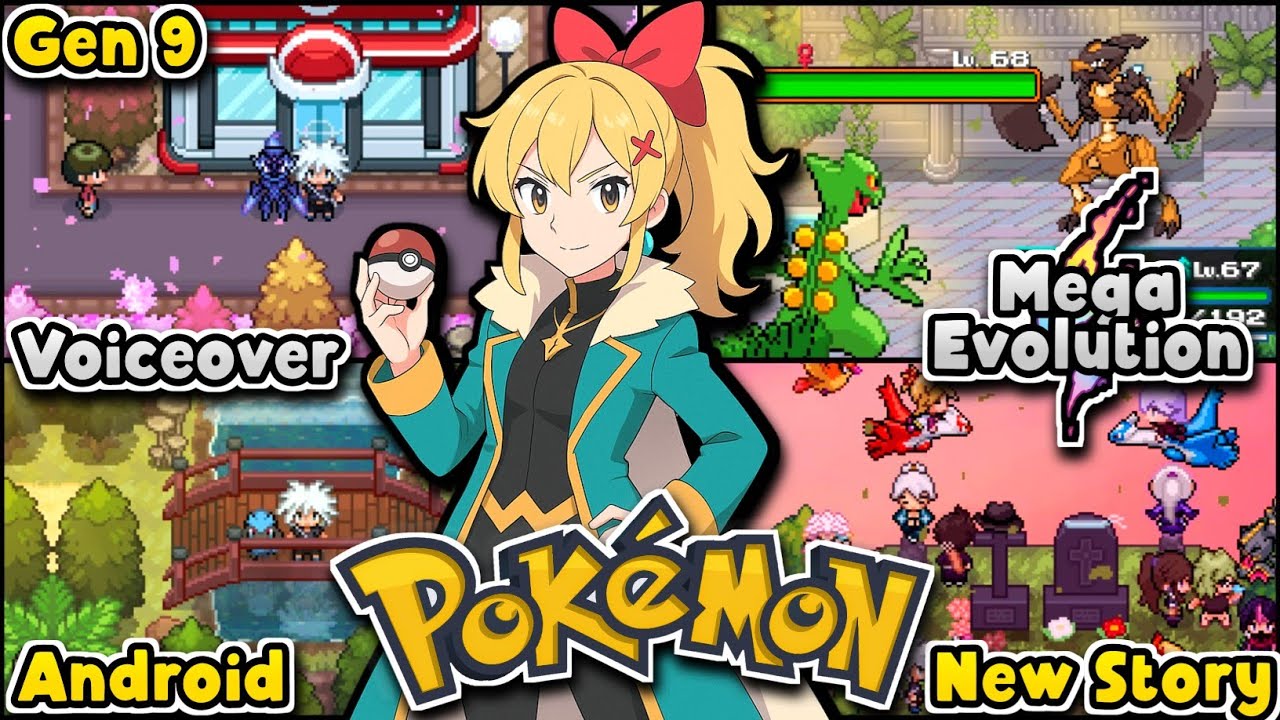 NEW Pokemon Fangame For Android With Gen 9,Anime Voiceover,New Region & Story, Mega Evolution & More