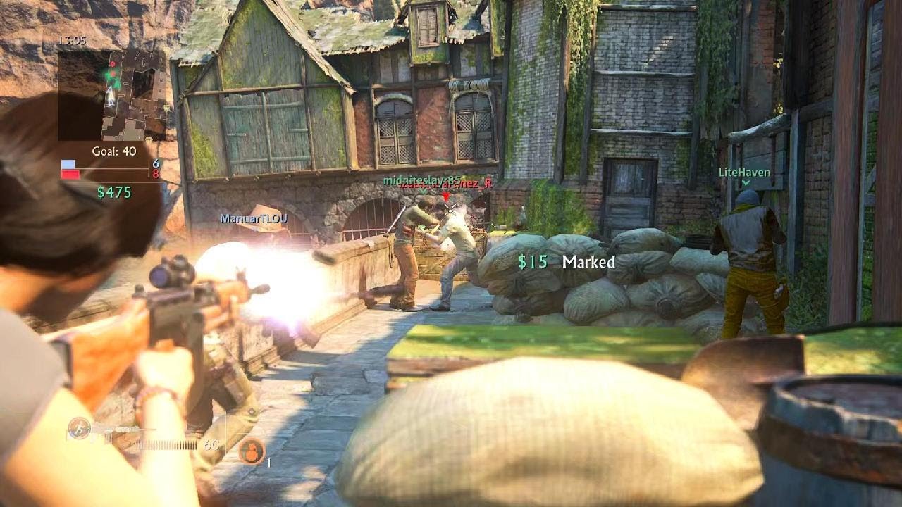 Uncharted 4 Multiplayer | They Were So Scared At The End 🤣