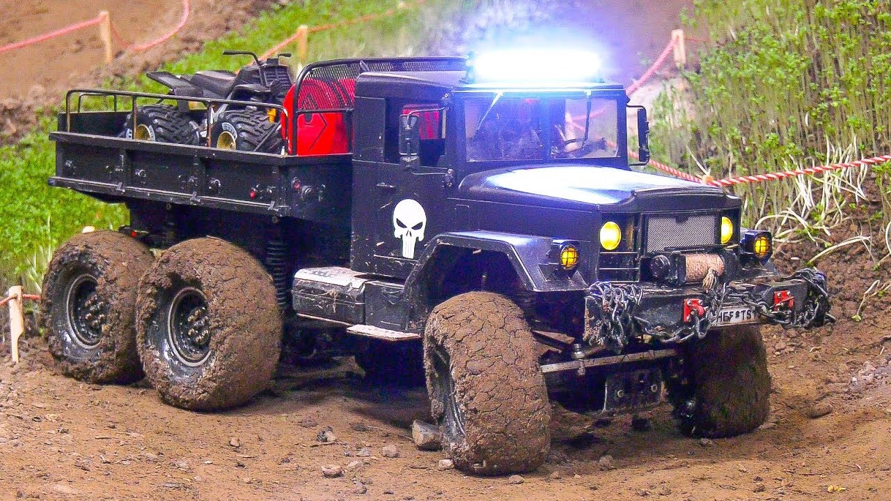UNIQUE RC CRAWLER SCALER 6X6 TRAIL TRUCKS, CRAZY RC AWD VEHICLES IN MOTION!!