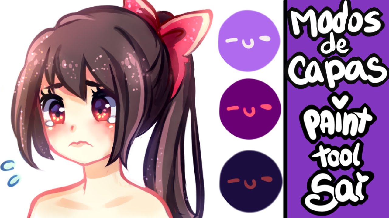 Modos/tipos de capas en Paint Tool Sai