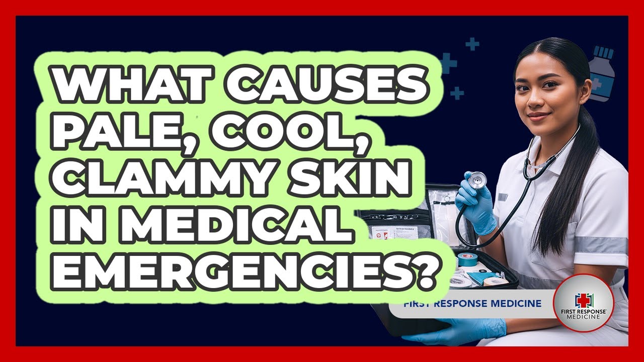 What Causes Pale, Cool, Clammy Skin in Medical Emergencies?