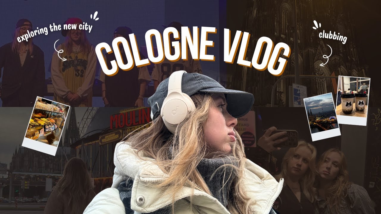 COLOGNE VLOG | нічний Кельн, шоколад & вечірка (БІЛЛІ АЙЛІШ В КЕЛЬНІ??)