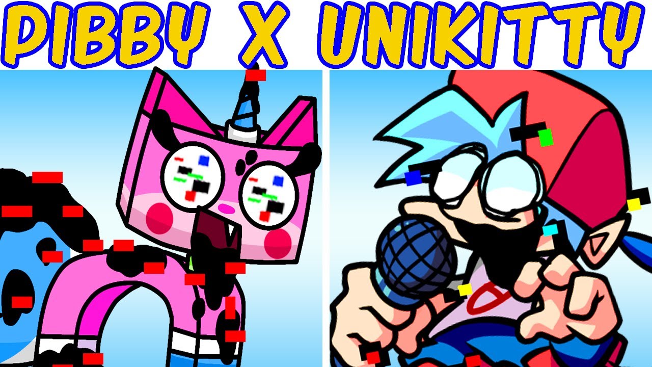 Friday Night Funkin's VS Pibby Unikitty Corrupted WEEK (Come learn with Pibby x FNF Mod)