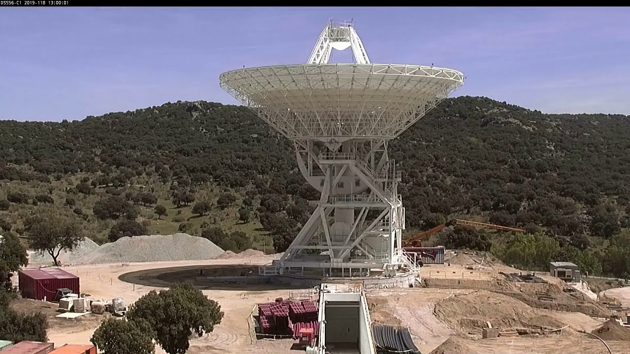 Built in 90 Seconds: The DSN Welcomes a New Antenna