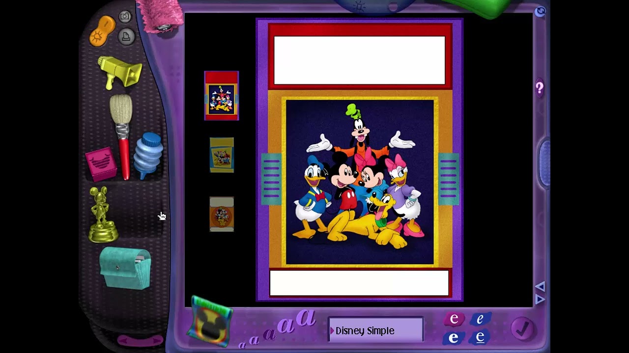Disney's Magic Artist Cartoon Maker Full Playthrough