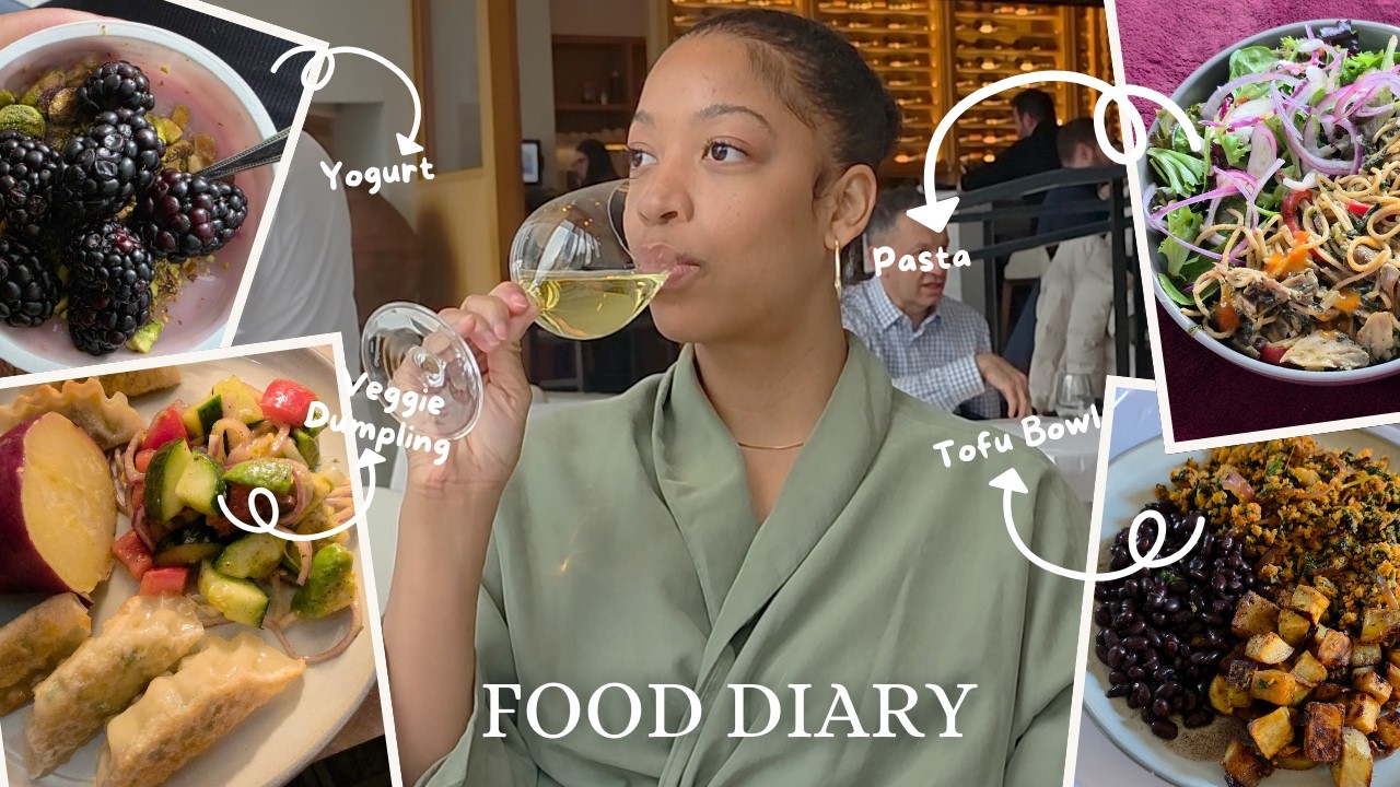 what I eat in a week living in NYC