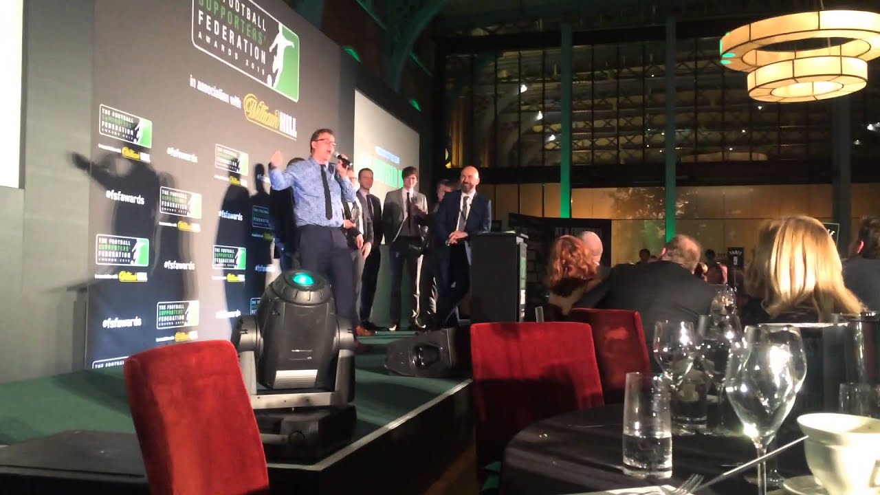 Neil Atkinson acceptance speech at The FSF Awards
