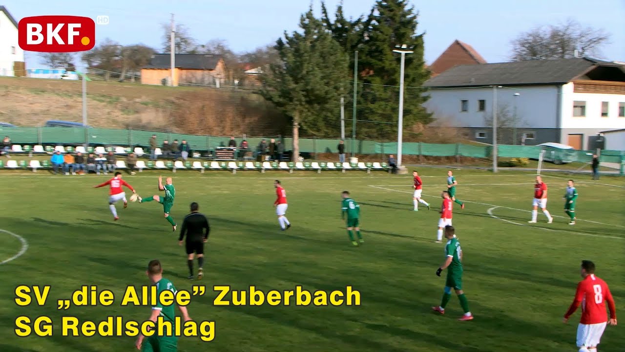 3. 4. 2022 - Fußball: SV "die Allee" Zuberbach : SG Redlschlag  2. Klasse Süd Meistergruppe - BKF TV