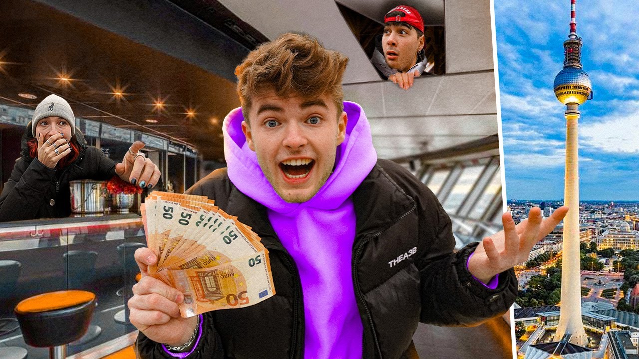 1000&euro; EXTREM Hide & Seek im BERLINER FERNSEHTURM! (360 Meter H&ouml;he)