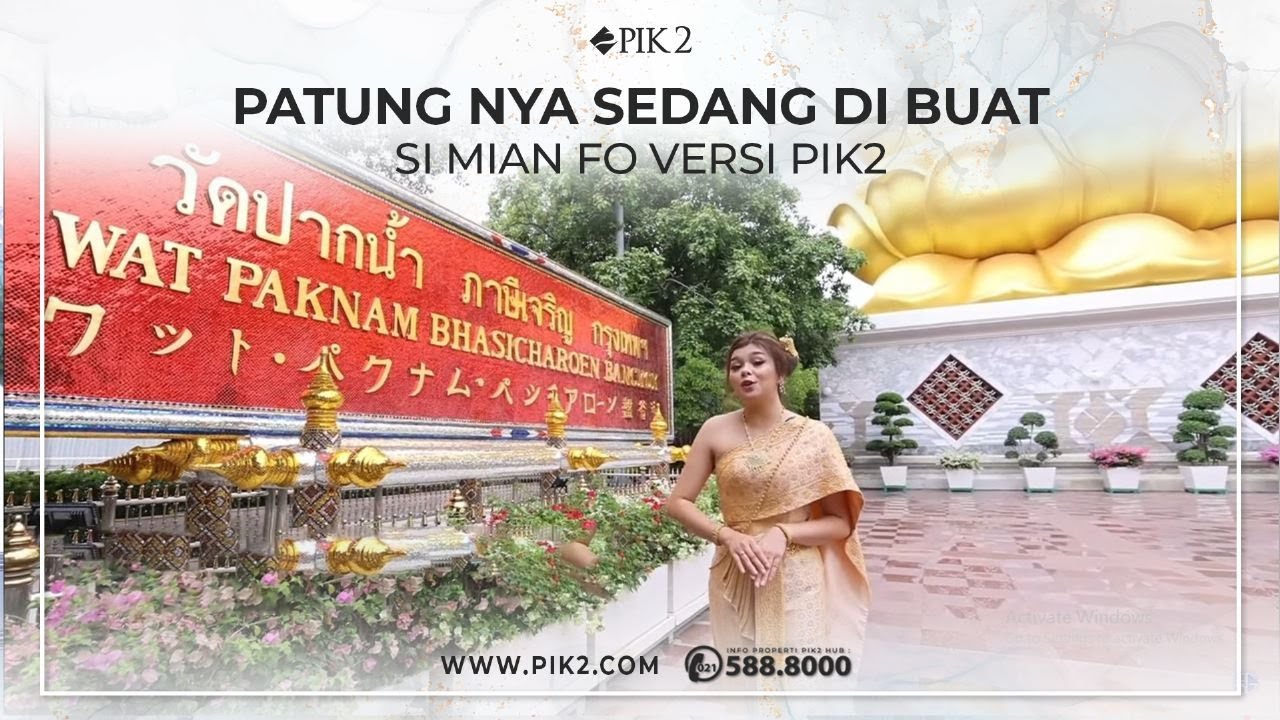 SI MIAN FO Patung Buddha 4 Wajah Segera Hadir di PIK2!
