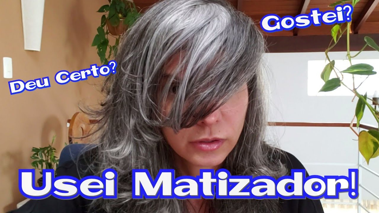 Testando Matizador para Cabelos Brancos - Resenha | Página da Kika
