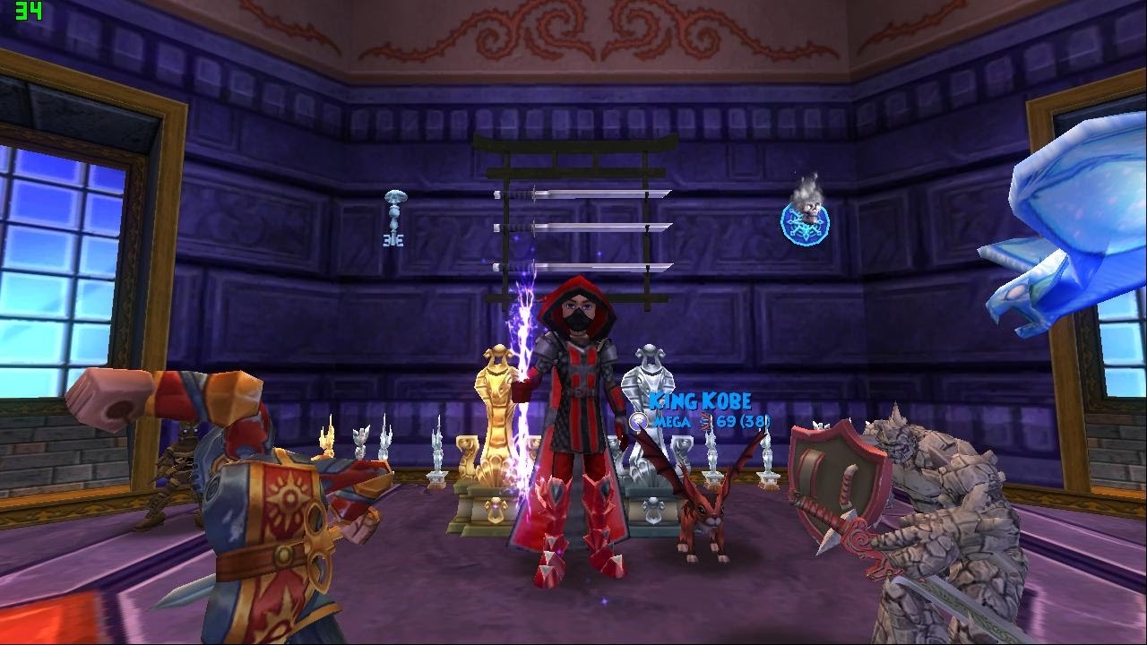 wizard101- adept lvl 23 pvp- WARLORD (again)
