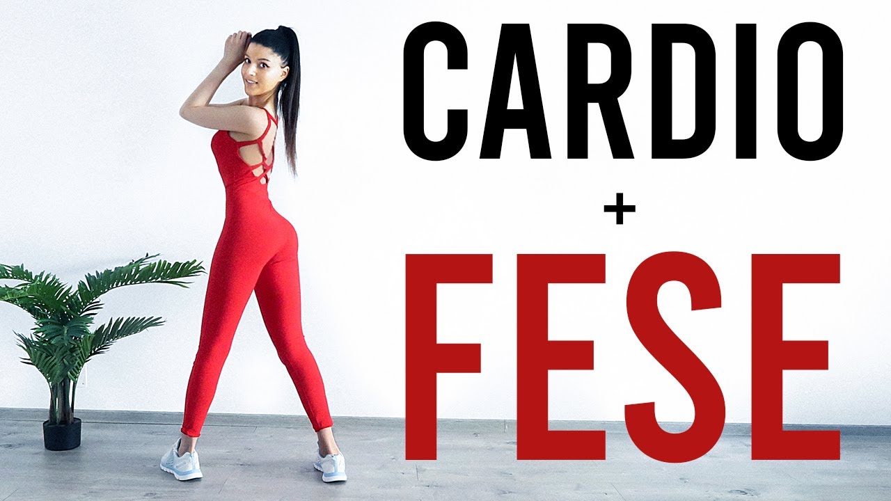 CARDIO/ ANTRENAMENT CARDIO + EXERCITII PENTRU FESE [HD]