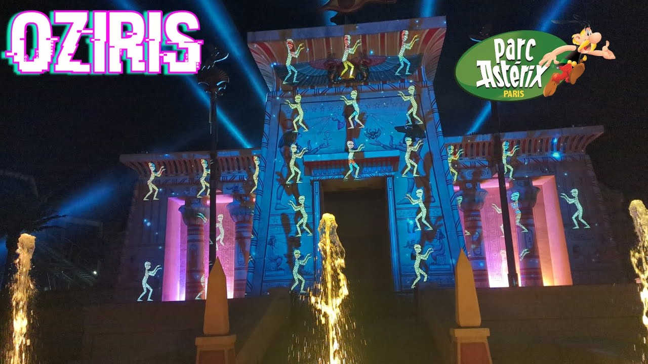OZIRIS - SPECTACLE NOCTURNE PEUR SUR LE PARC AU PARC ASTERIX